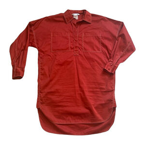 Vintage Diane Von Furstenberg red shirt dress